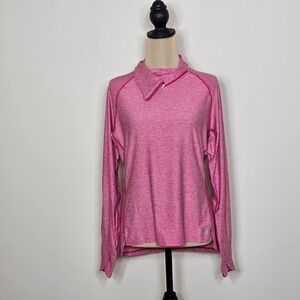 Coolibar Womens Pink UPF 50+ Relay Pullover Long Sleeve‎ Shirt Size M